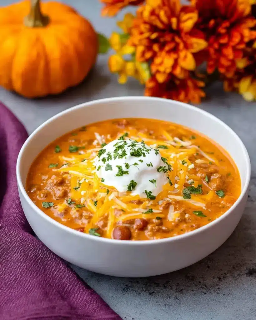 Pumpkin Chicken Chili Recipe