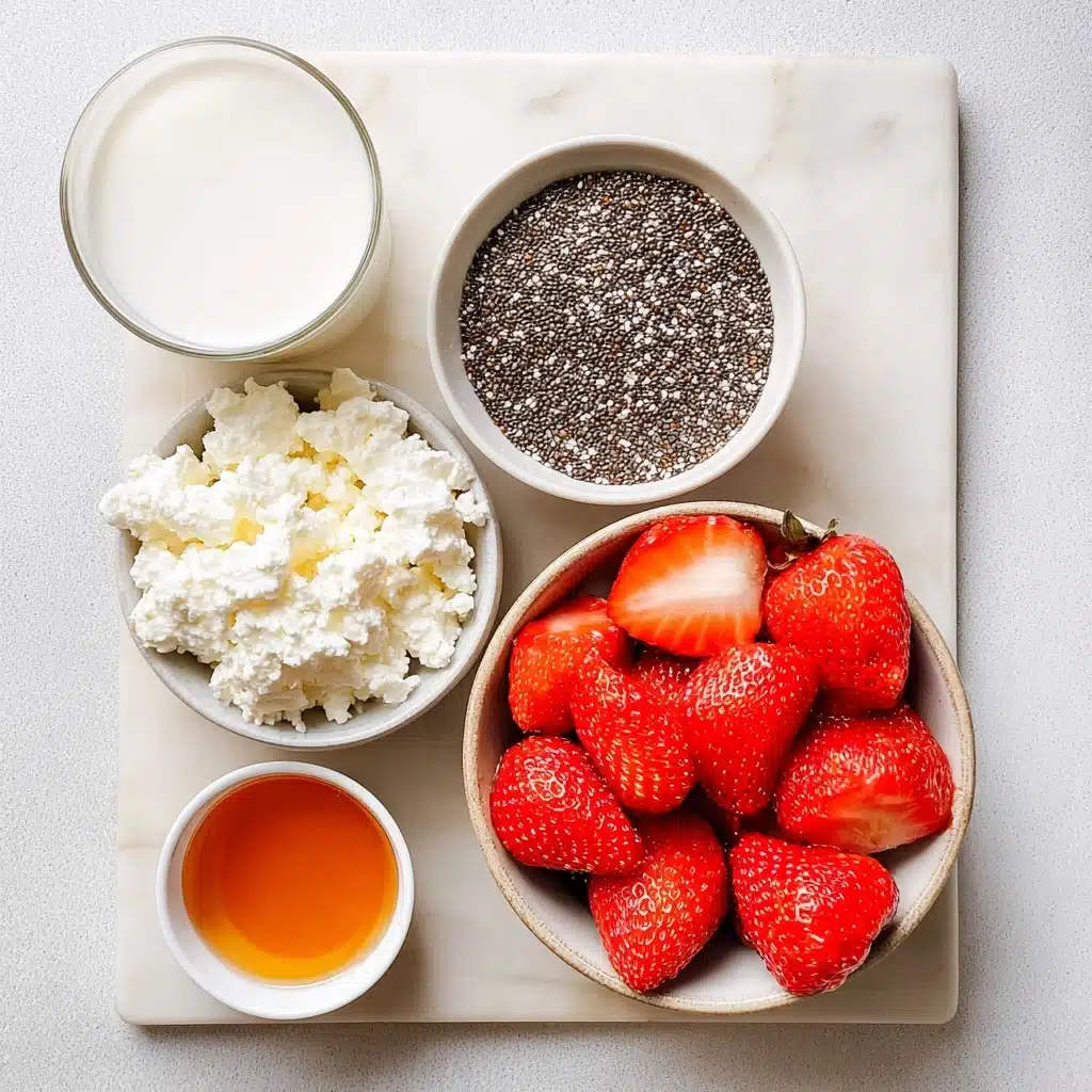 Strawberry Chia Seed Protein Pudding Recipe 5 Strawberry Chia Seed Protein Pudding Recipe - Recipe Image