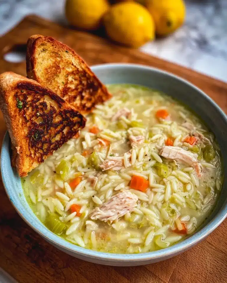 Chicken Orzo Soup Recipe