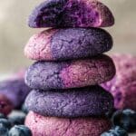 Blueberry Cookies with Homemade Blueberry Sauce Recipe