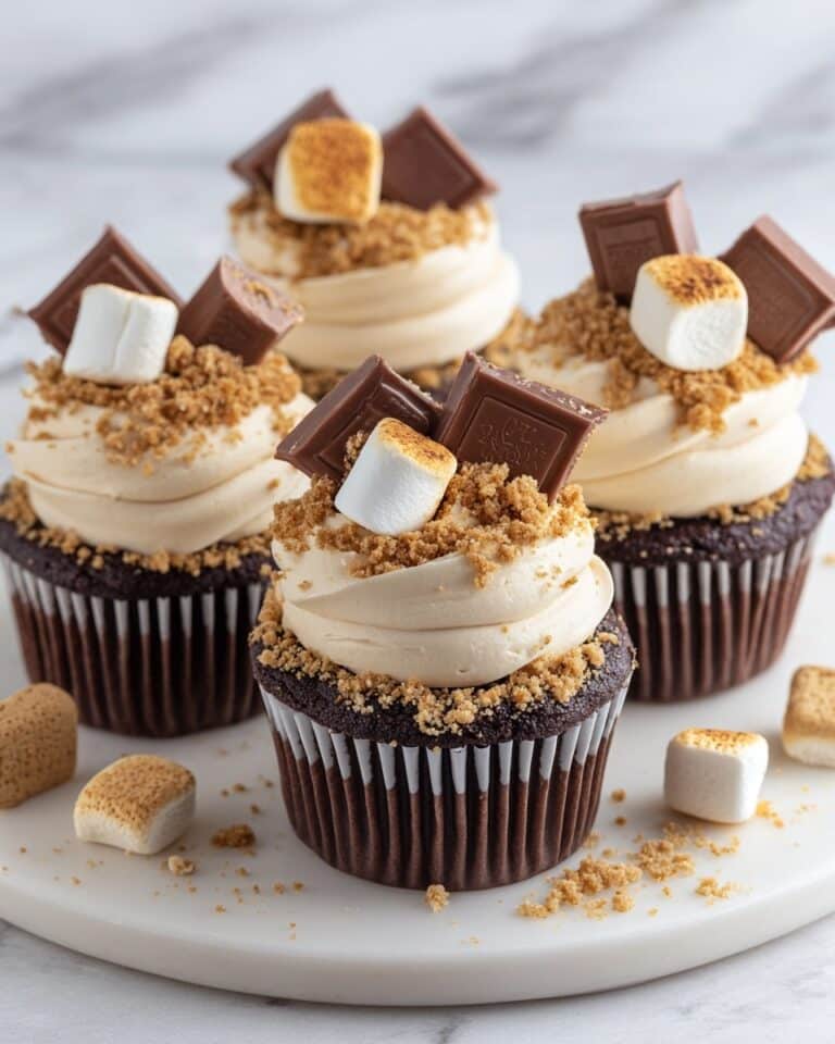 Decadent S’mores Cupcakes Recipe