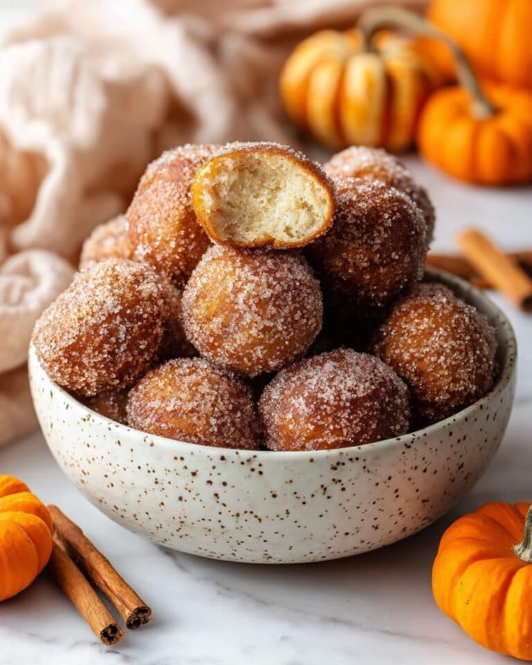 Tasty Pumpkin Donut Holes Recipe