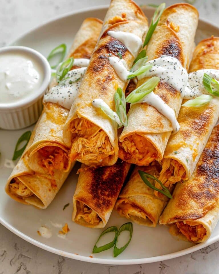 Buffalo Chicken Taquitos Recipe