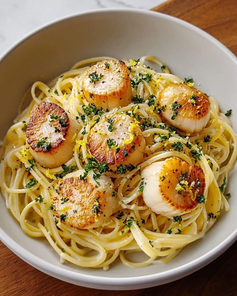 Patagonian Scallops with Lemon and Garlic Recipe