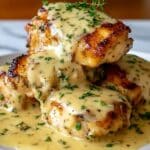 Irresistible Pretzel-Crusted Chicken with Creamy Mustard-Cheddar Sauce Recipe