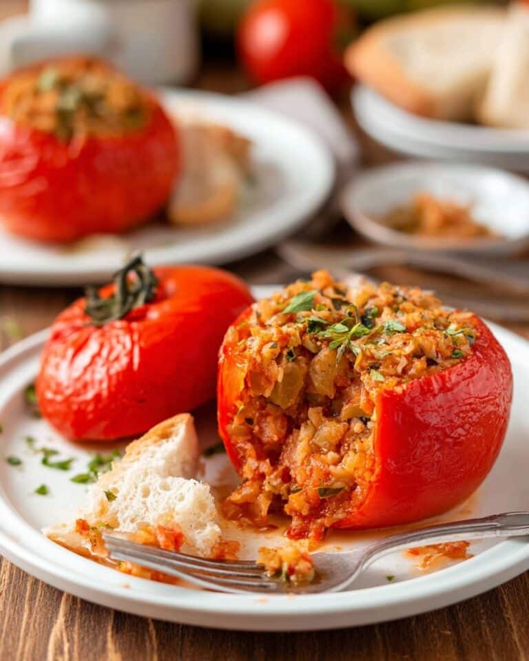 Stuffed Tomatoes with Tuna Recipe