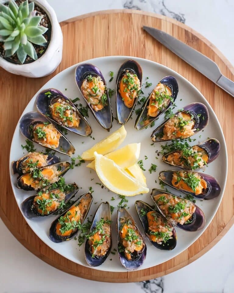 Homemade Stuffed Mussels with Aromatic Rice (Midye Dolma) Recipe