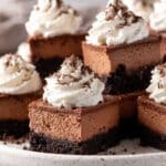 Chocolate Cheesecake Bars Recipe