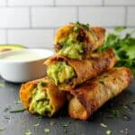 Vegan Copycat Cheesecake Factory Avocado Egg Rolls Recipe