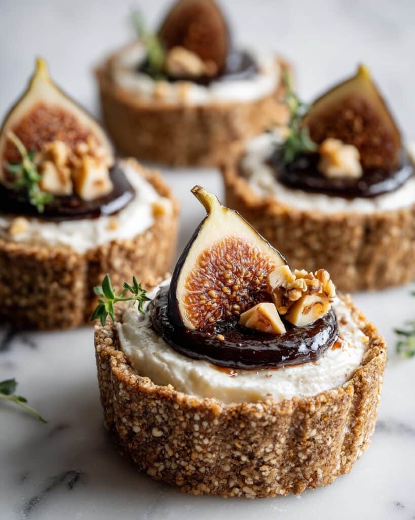 Goat Cheese and Fig Tarts That Taste Like Pure Luxury Recipe