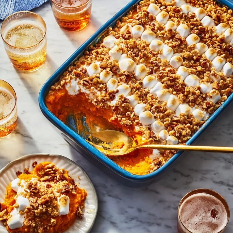 Sweet Potato Casserole With Marshmallows Recipe