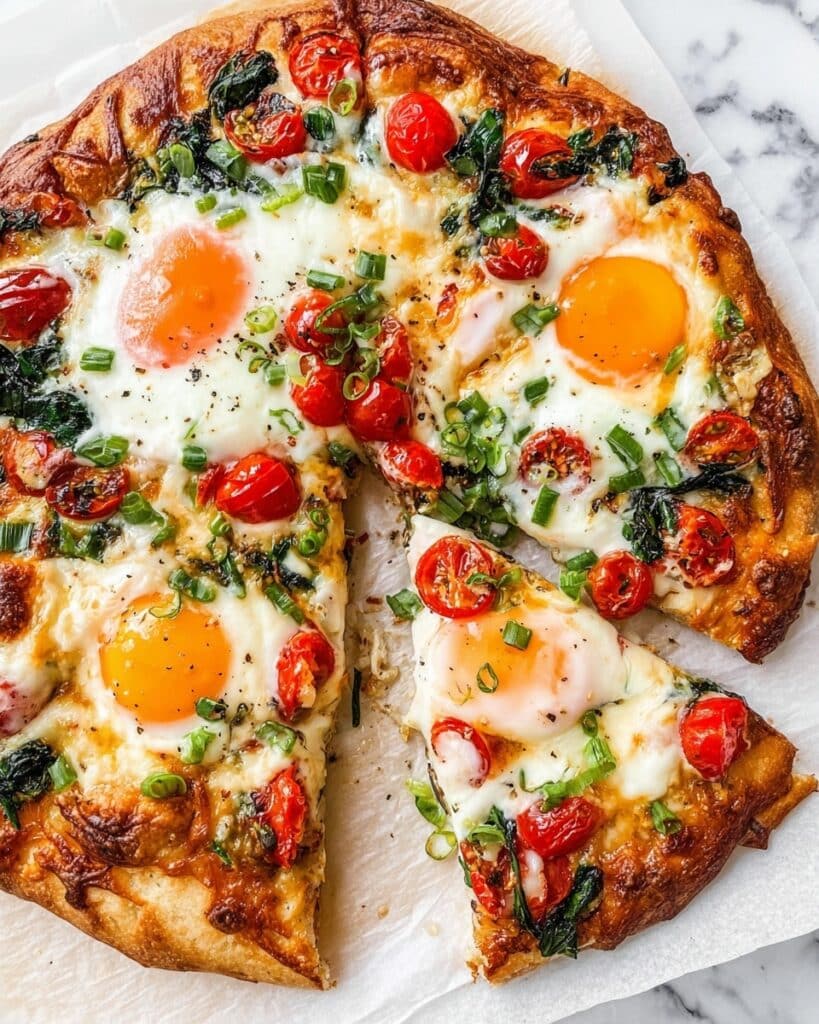 Healthy Breakfast Pizza Recipe