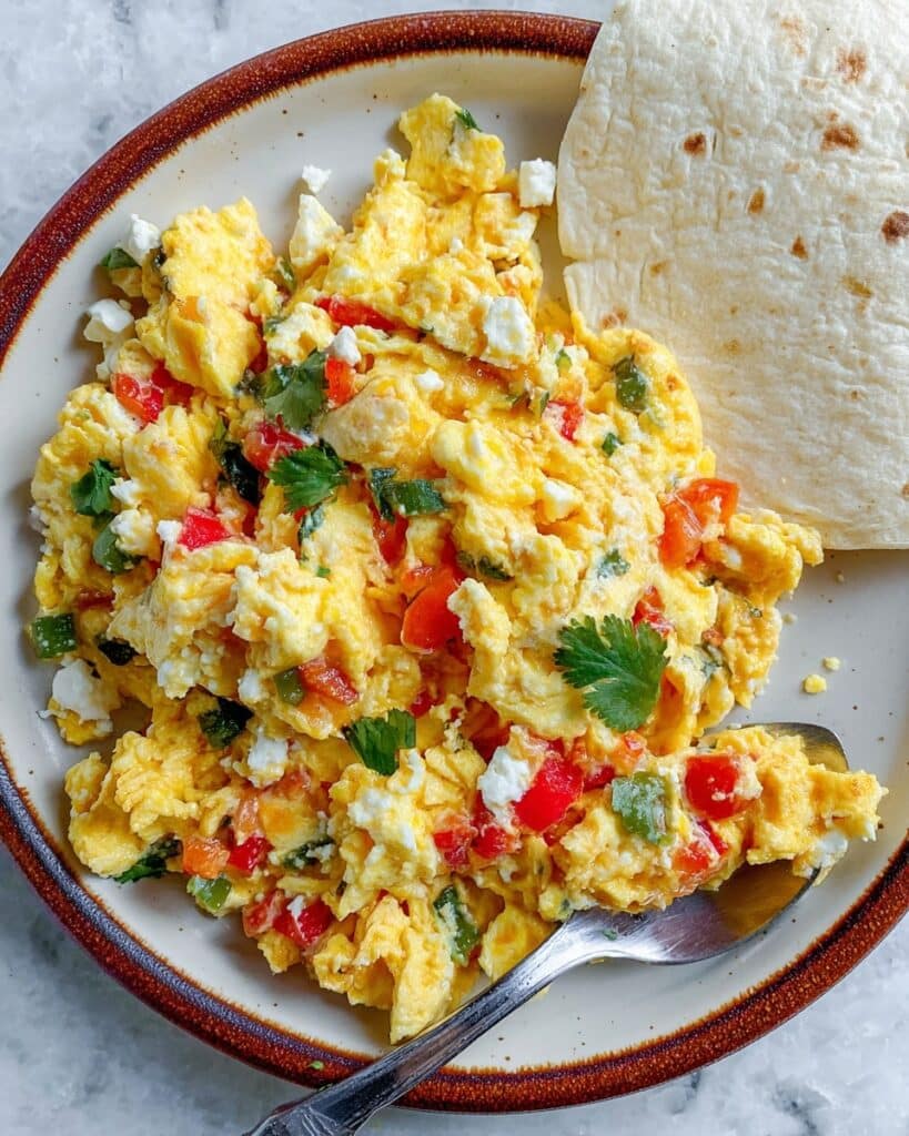 Mexican-Style Scrambled Eggs Recipe