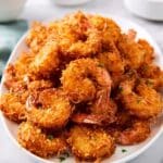 Coconut Shrimp with Crispy Panko Coating and Dipping Sauces Recipe