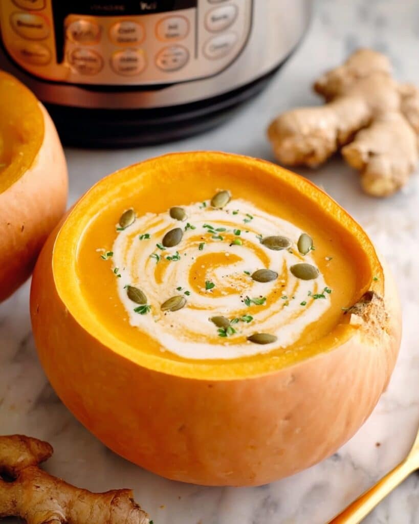 Instant Pot Pumpkin Soup Recipe