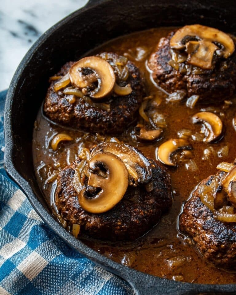 Old-Fashioned Salisbury Steak Recipe