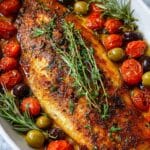 The Best Mediterranean Baked Fish Recipe