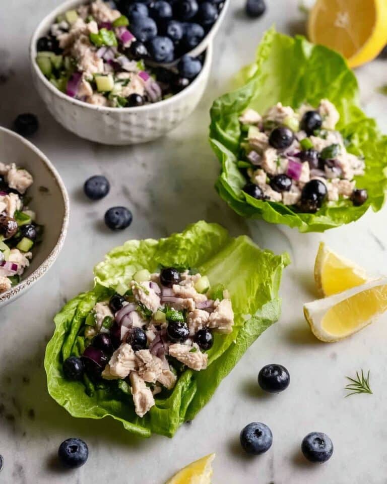 Blueberry Chicken Salad with Rosemary Recipe