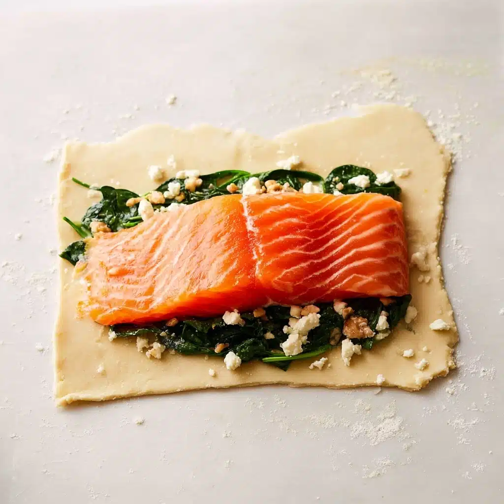 Salmon Wellington (Puff Pastry Salmon En Croute) Recipe 6 Salmon Wellington (Puff Pastry Salmon En Croute) Recipe - Recipe Image