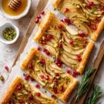 Pear Brie Puff Pastry Tart Recipe