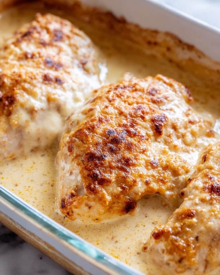 Creamy Swiss Chicken Bake Recipe