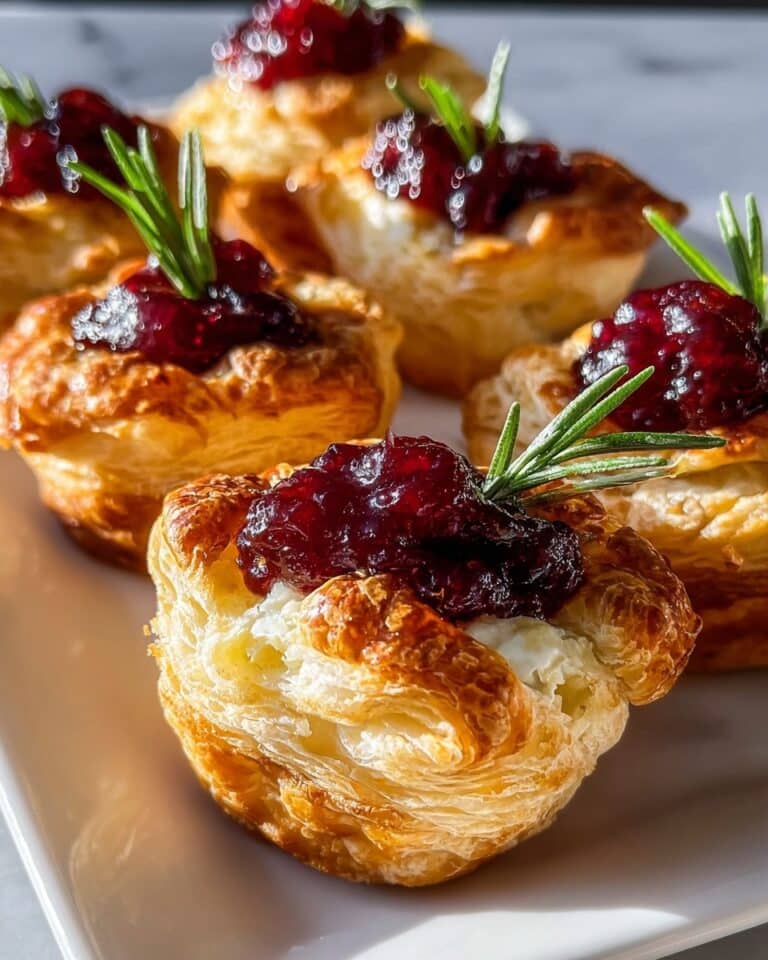 Cranberry Brie Bites Recipe