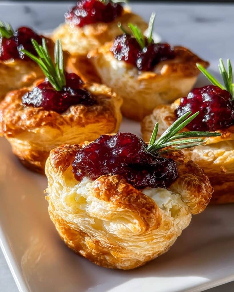 Cranberry Brie Bites Recipe