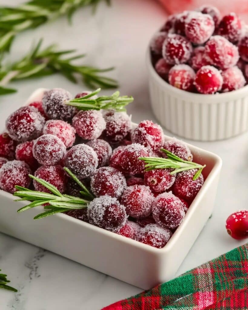 Sugared Cranberries Recipe
