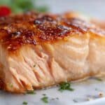 Garlic Brown Sugar Glazed Salmon Recipe