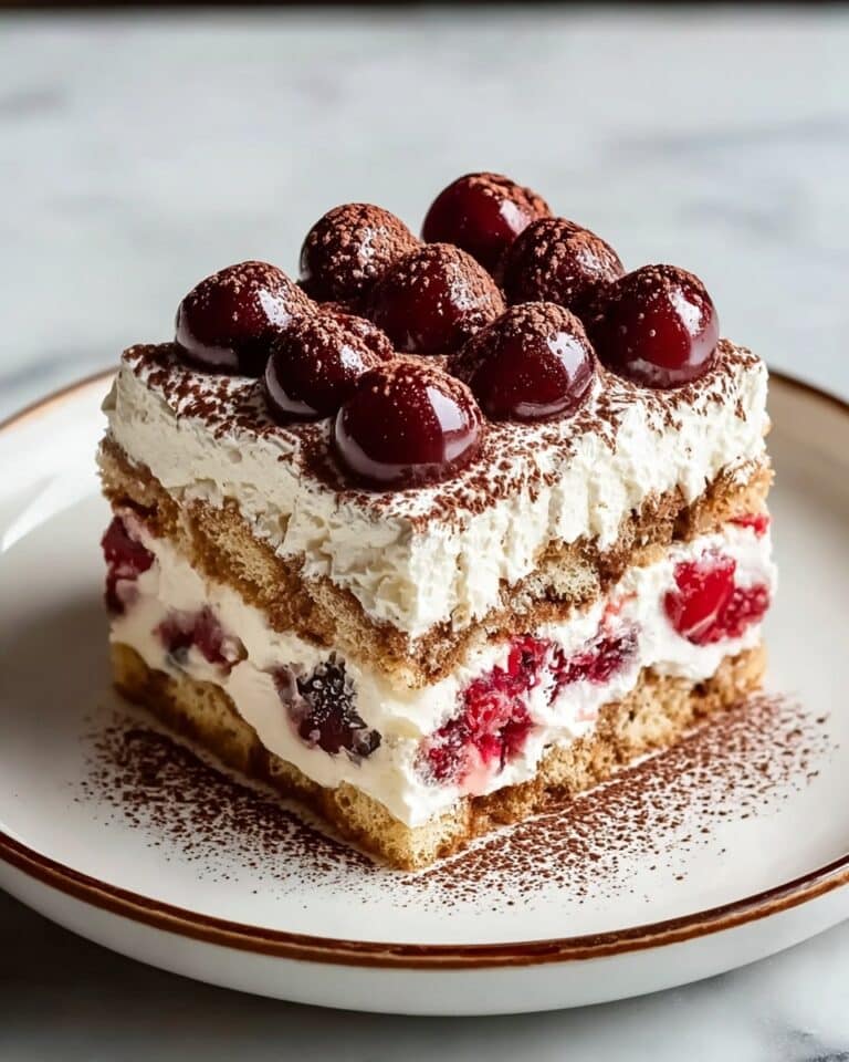 Cherry Amaretto Tiramisu Recipe : A Fruity Twist Recipe