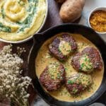 Gaelic Irish Steaks with Whiskey Cream and Colcannon Recipe