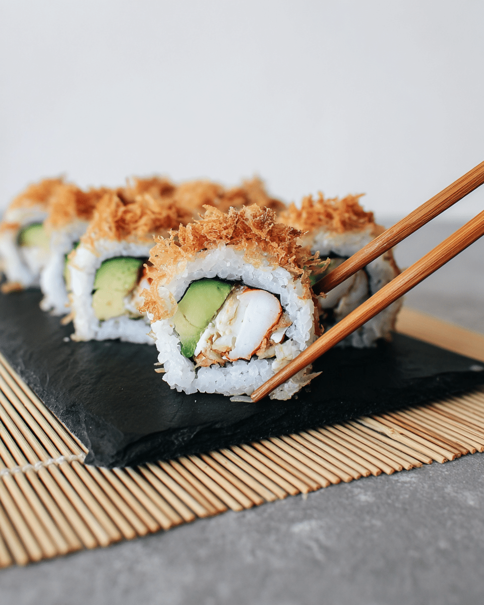 Crunchy Roll Sushi Recipe