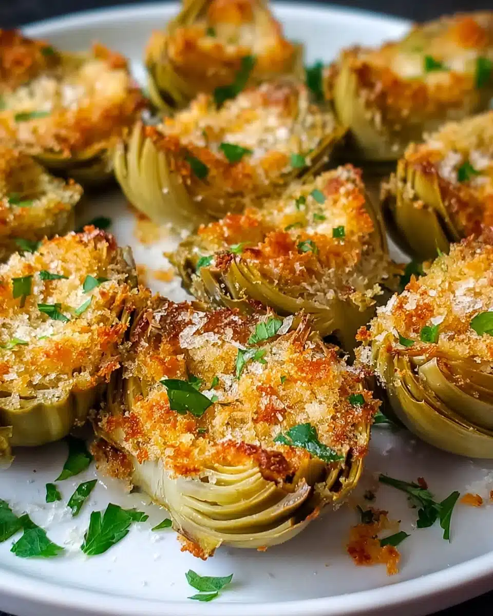 Crispy Parmesan Artichoke Hearts Recipe 5 Crispy Parmesan Artichoke Hearts Recipe - Recipe Image