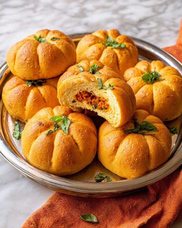 Mini Pumpkin Pizzas Recipe