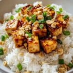 Peanut Tofu with Coconut Rice Recipe