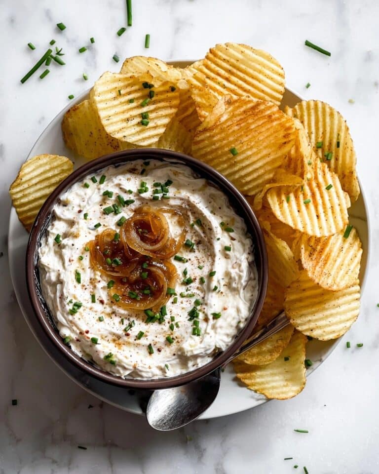 Caramelized Onion and Garlic Dip Recipe