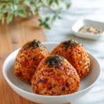 Cheesy Kimchi Onigiri Recipe
