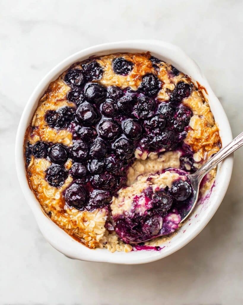 Blueberry Baked Oats Recipe