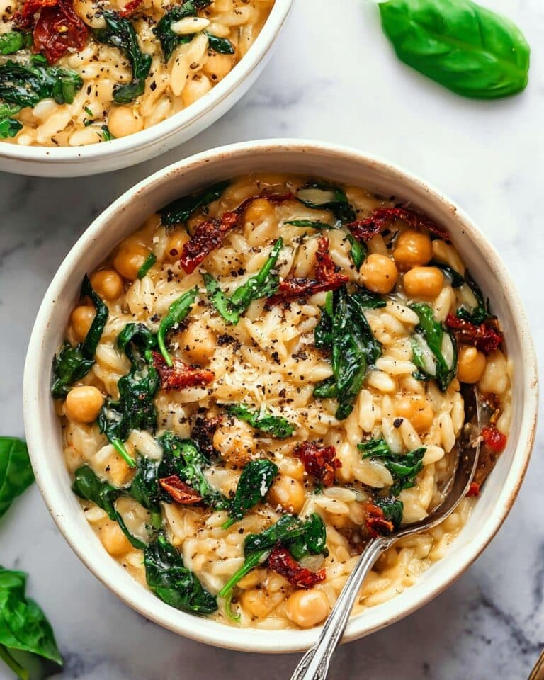Marry Me Chickpeas and Orzo Recipe