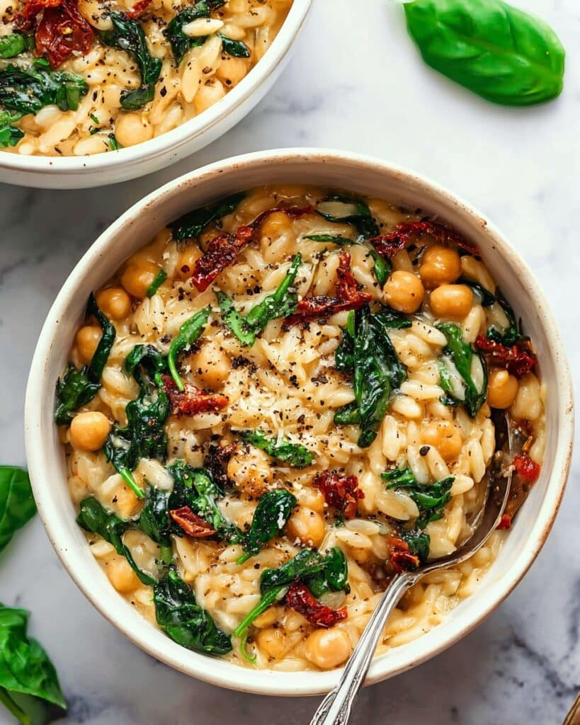 Marry Me Chickpeas and Orzo Recipe