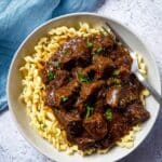 Pörkölt Hungarian Beef Stew Recipe