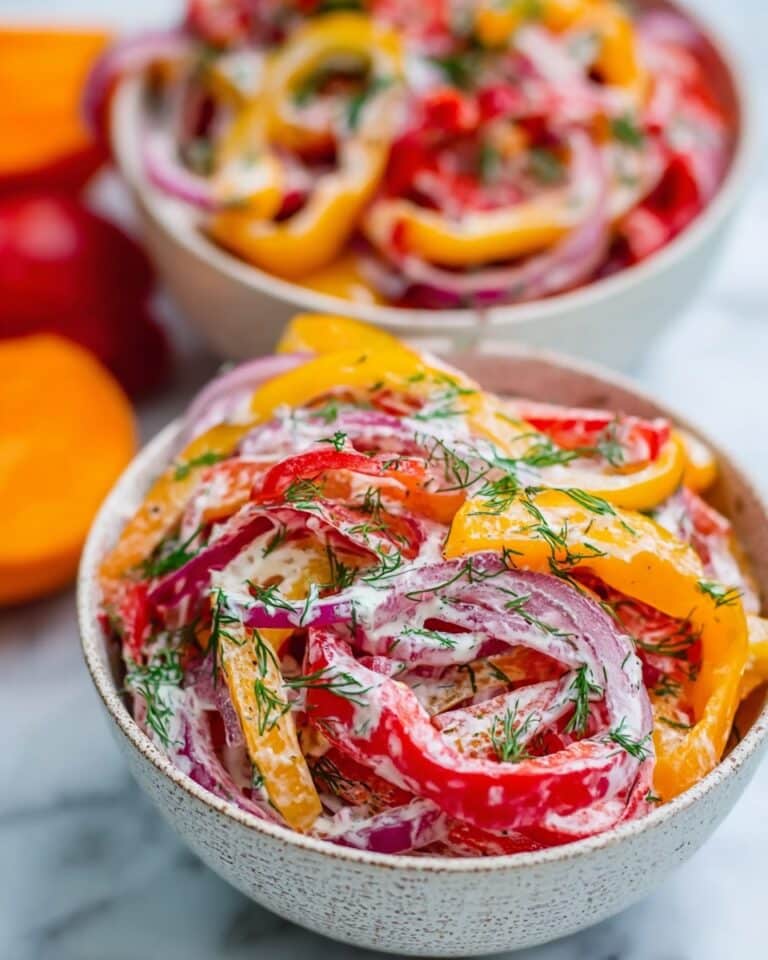 Creamy Tomato Salad Recipe