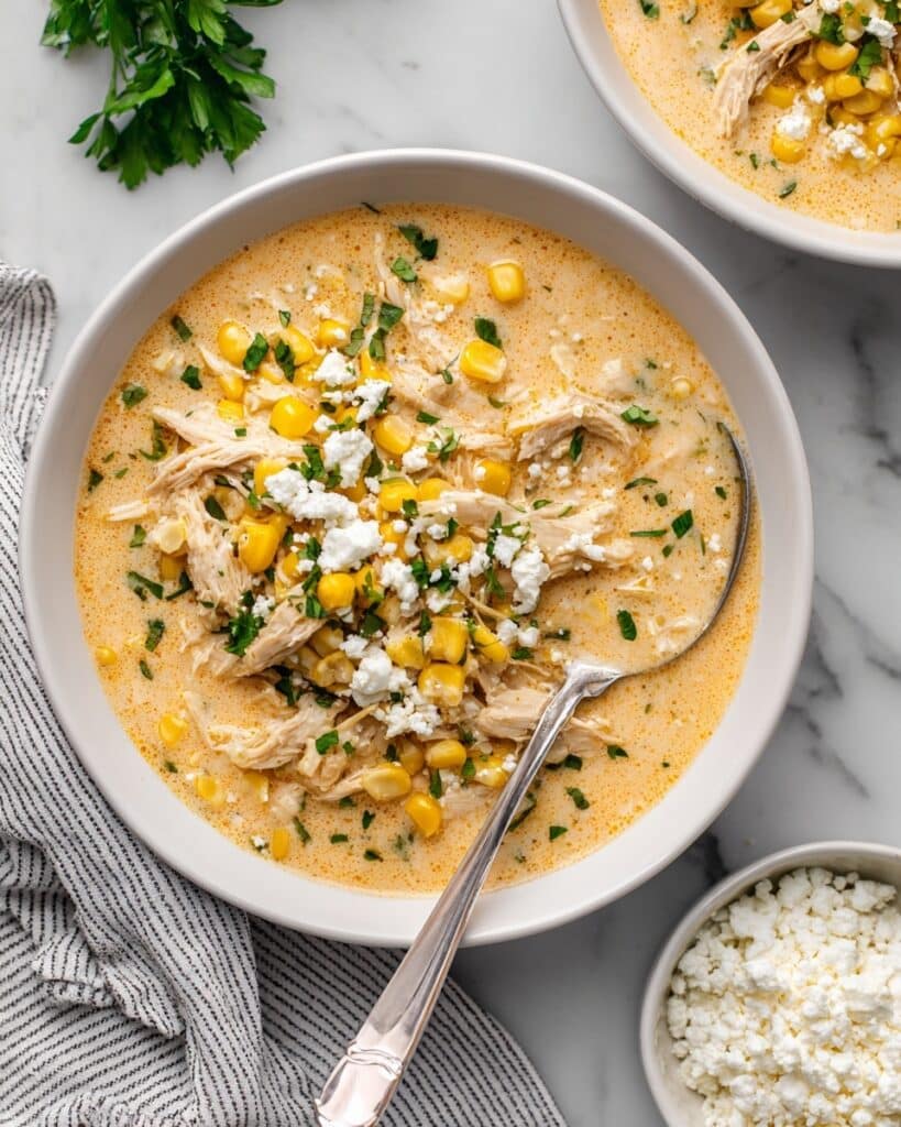 Mexican Street Corn Soup Recipe