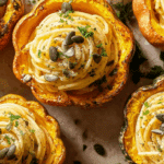 Pumpkin Alfredo Pasta Cauldrons Recipe