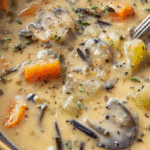Creamy Mushroom Wild Rice Soup Recipe
