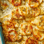 Arrange evenly in prepared baking dish Recipe