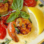 Parmesan Polenta with Blistered Tomatoes Recipe
