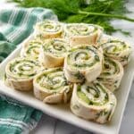 Light and Refreshing Cucumber Dill Pinwheels Recipe