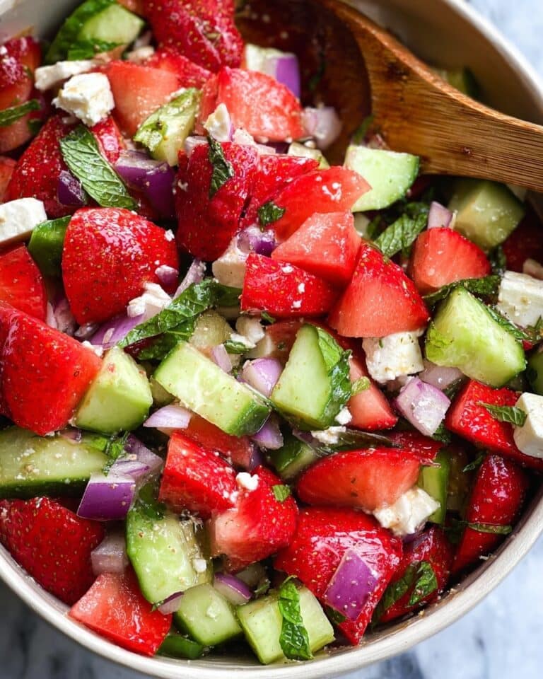 Strawberry Cucumber Salad Recipe