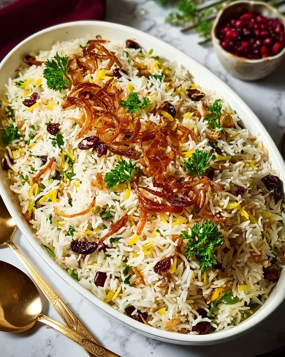Persian Jeweled Rice: A Delightful Taste Journey Recipe - Recipe Image